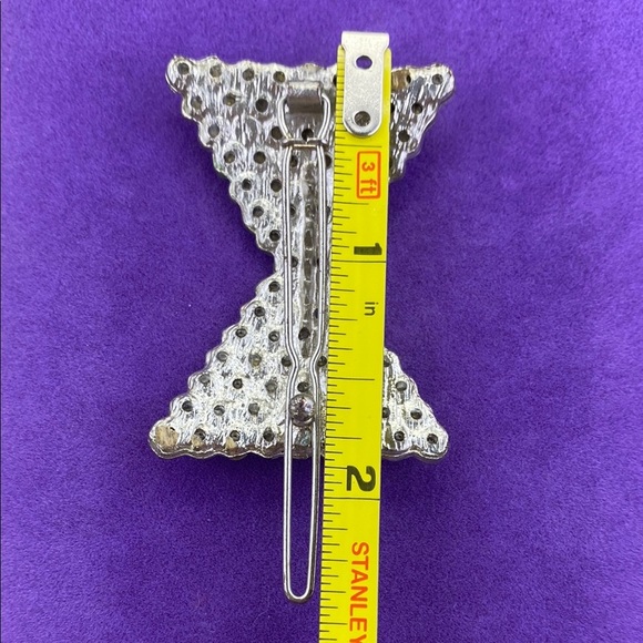 💛 Sparkling Bow Hair Clip - Picture 3 of 3